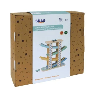 Skag Ramp Racer with 4 Car Ramps set 5pcs 18m+