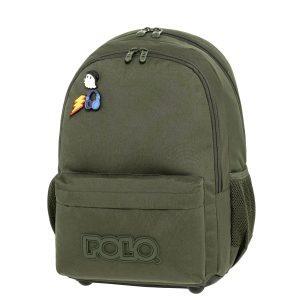 Polo School Bag Pins Backpack 6400