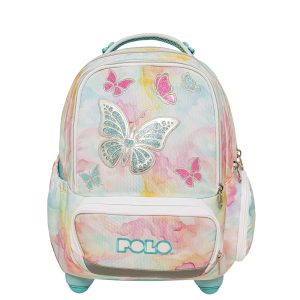 POLO SCHOOL BAG BACKPACK TROLLEY FREELY