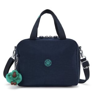 Kipling School Bag Miyo Blue Green Block