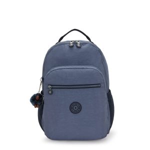 Kipling School Bag Seoul Lap Game Grey