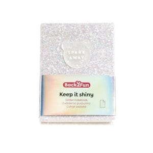 MR - Glitter Notebook B2F 192p dotted pages 100gr