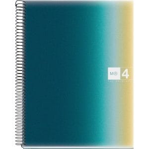 MR - Notebook  A4 Ruller 120sheets PP Spiral Aurora Iceland