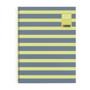 MR - Notebook 1 A4 80sheets Hor 90gr Between the Lines Lemon