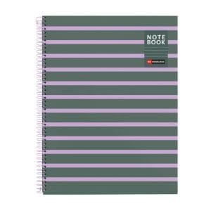 MR - Notebook 1 A4 80sheets Hor 90gr Between the Lines Ash