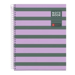 MR - Notebook  1 A5 80sheets Hor 90gr Between the Lines Ash