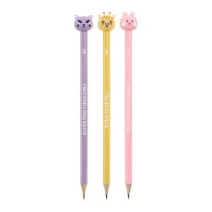 MR - Pencils Wild friends set of 3