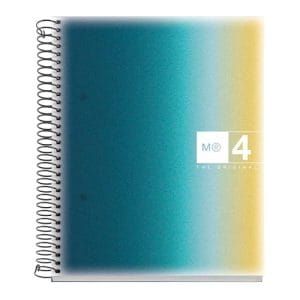 MR - Notebook 4 A5 120sheets Hor 70gr PP Spiral Eurora Iceland