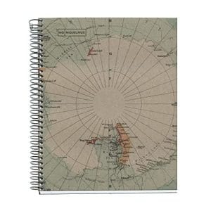 MR - Notebook 1 A5 80sheets Hor Spiral EcoMaps