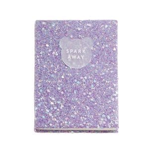 MR - Glitter Notebook B2F 192p dotted pages 100gr