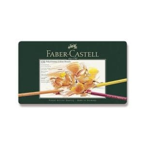 Faber Castell Colour Pencil Polychromos Tin of 120p
