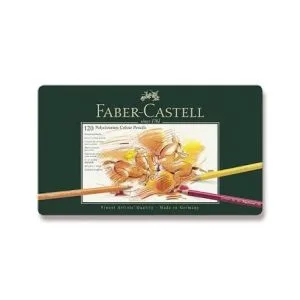 Faber Castell Colour Pencil Polychromos Tin of 120p
